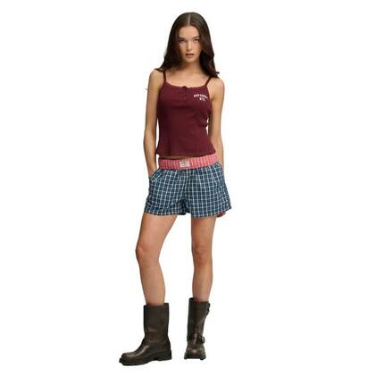 Short femme Superdry Mini Check
