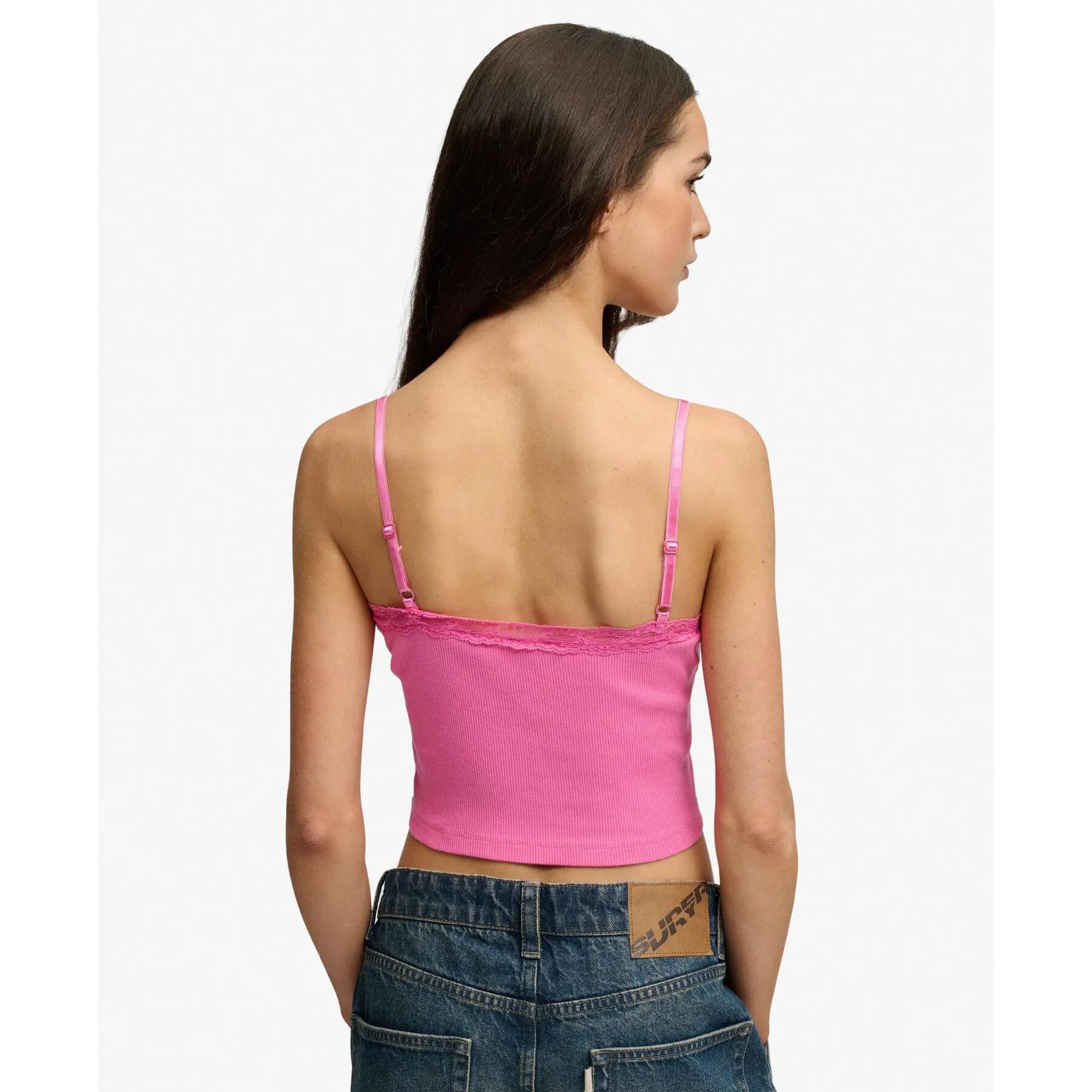 Débardeur à bordure en dentelle femme Superdry Essential 4/6