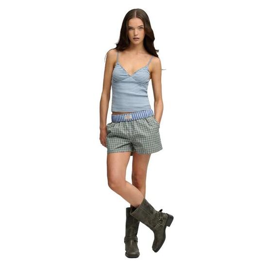 Short femme Superdry Mini Check