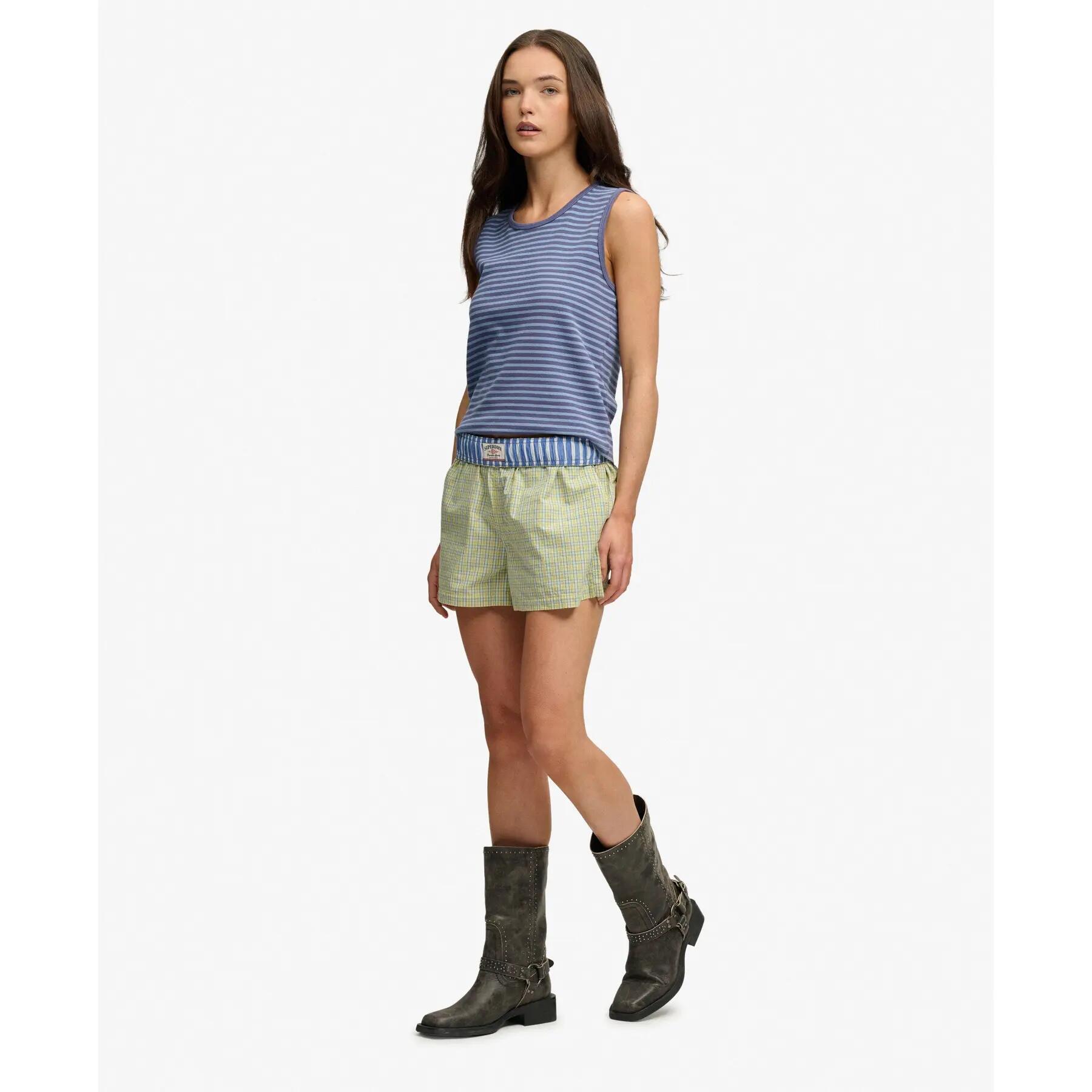 Short Donna Superdry Mini Check 5/7