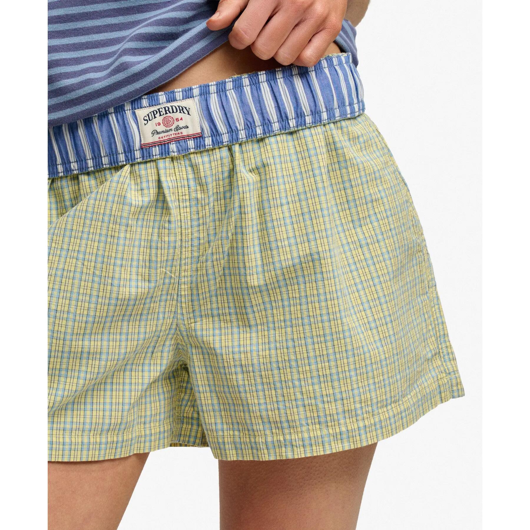 Short Donna Superdry Mini Check 6/7