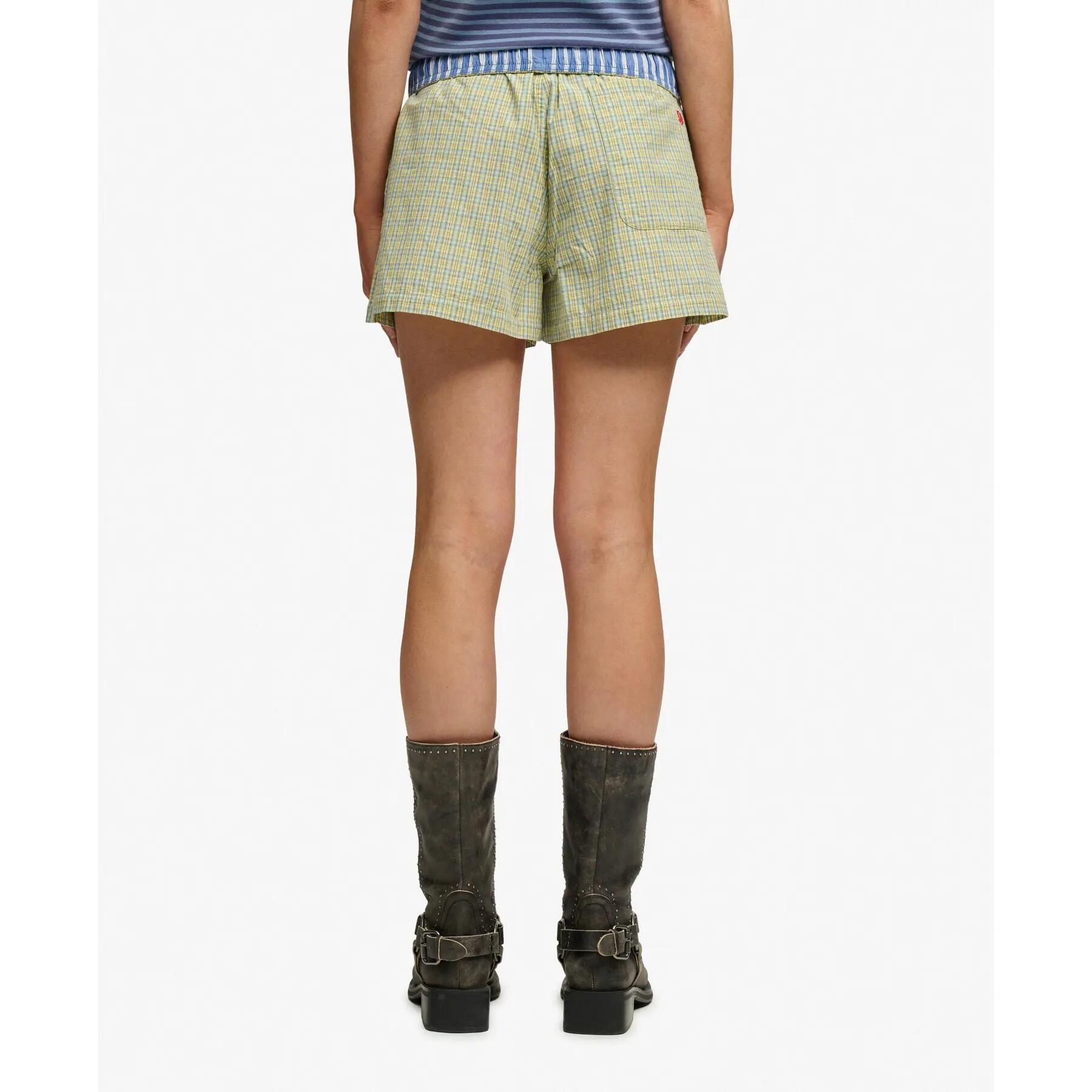 Short Donna Superdry Mini Check 3/7