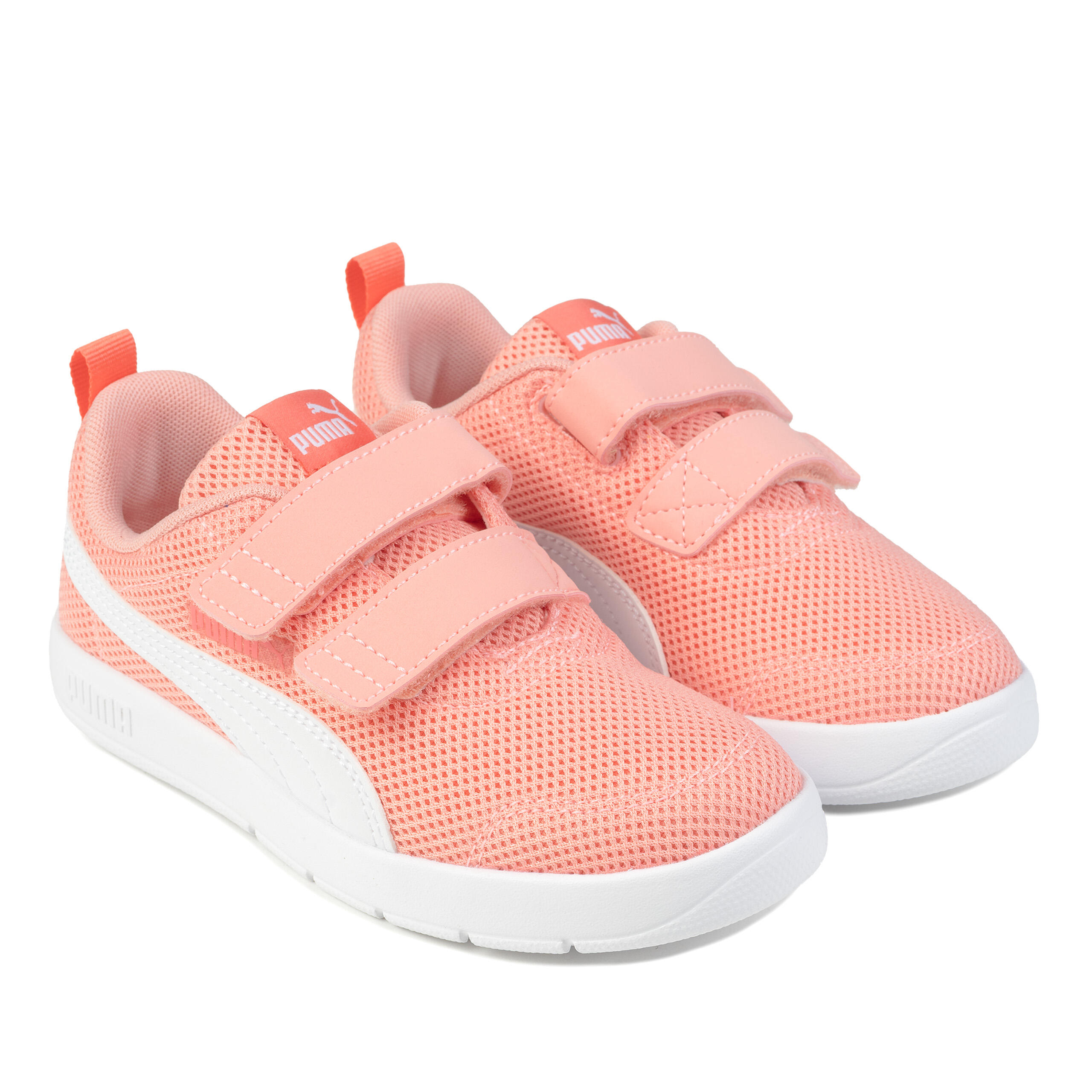 Buty dziecięce sportowe na rzep Puma COURTFLEX V3 MESH PS 5/6