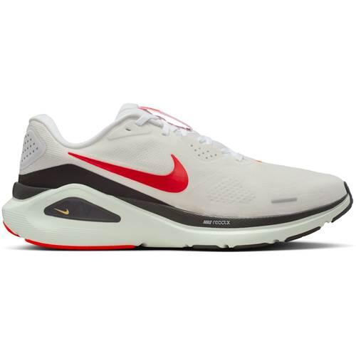 Scarpe da corsa Nike Structure 26 Bianco/Rosso vivo