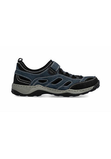 Rieker Herren Trekkingsandalen, Sandalen, 08063-14, Blau