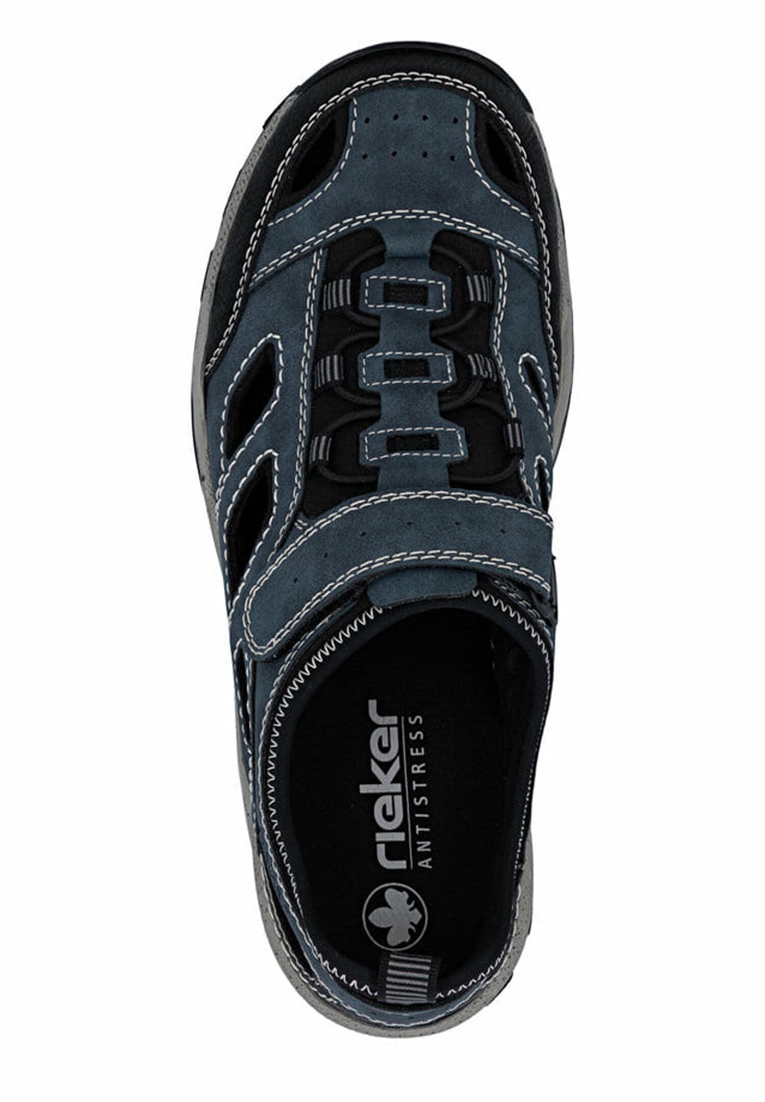 Rieker Herren Trekkingsandalen, Sandalen, 08063-14, Blau 2/5