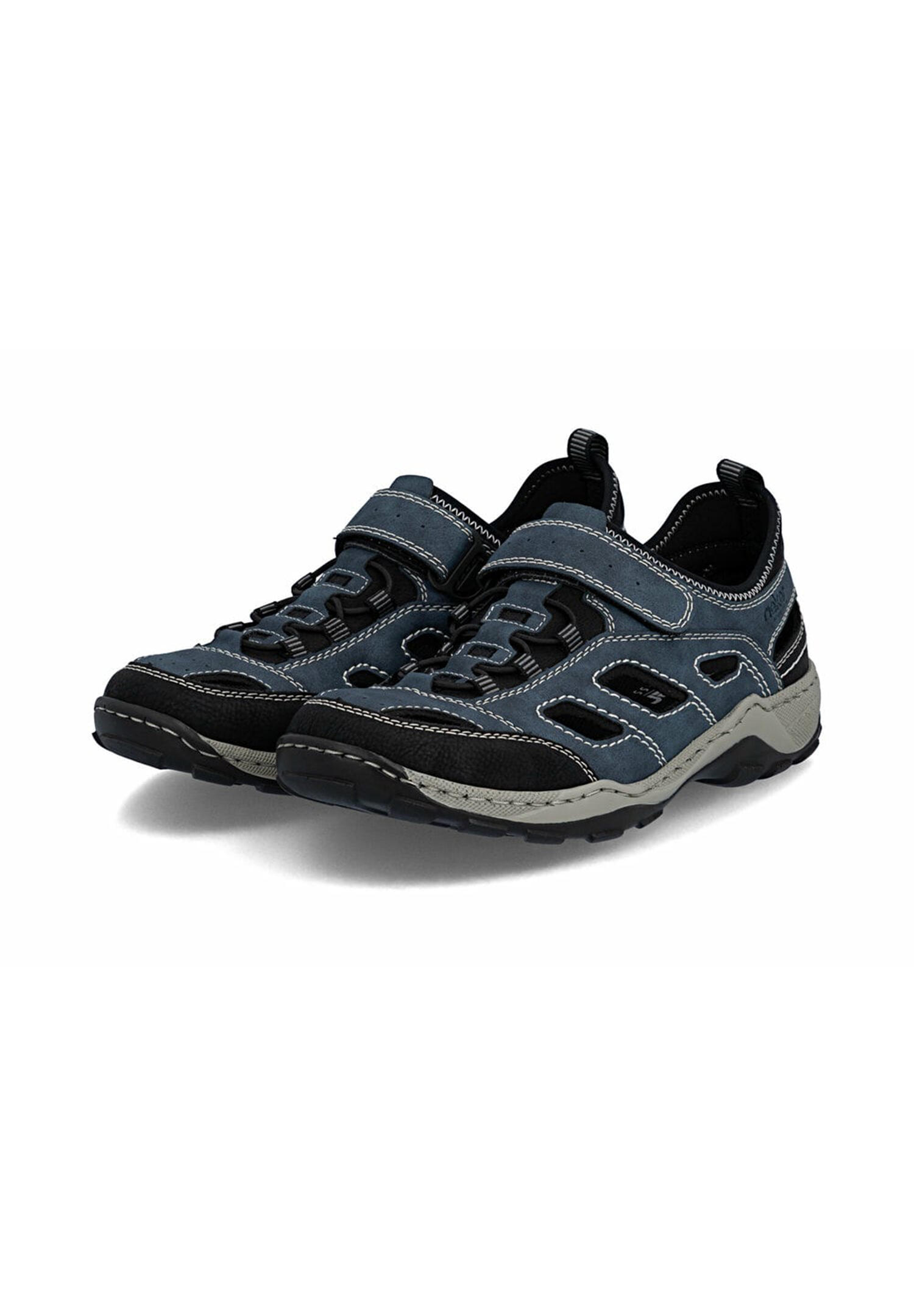 Rieker Herren Trekkingsandalen, Sandalen, 08063-14, Blau 5/5