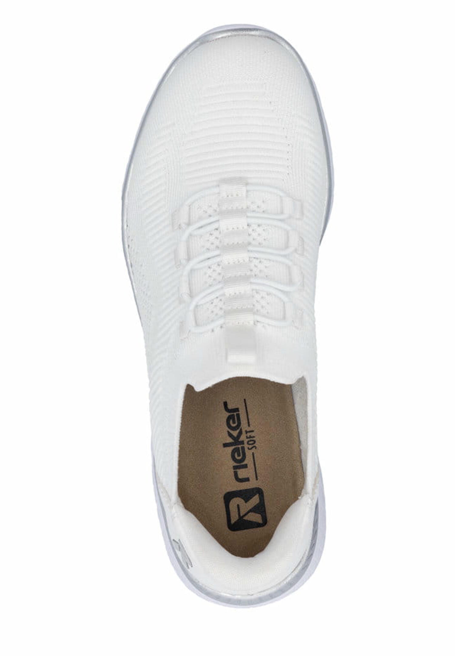Rieker Damen Sneaker Low  Sneaker  M5066-80 Weiß 2/5