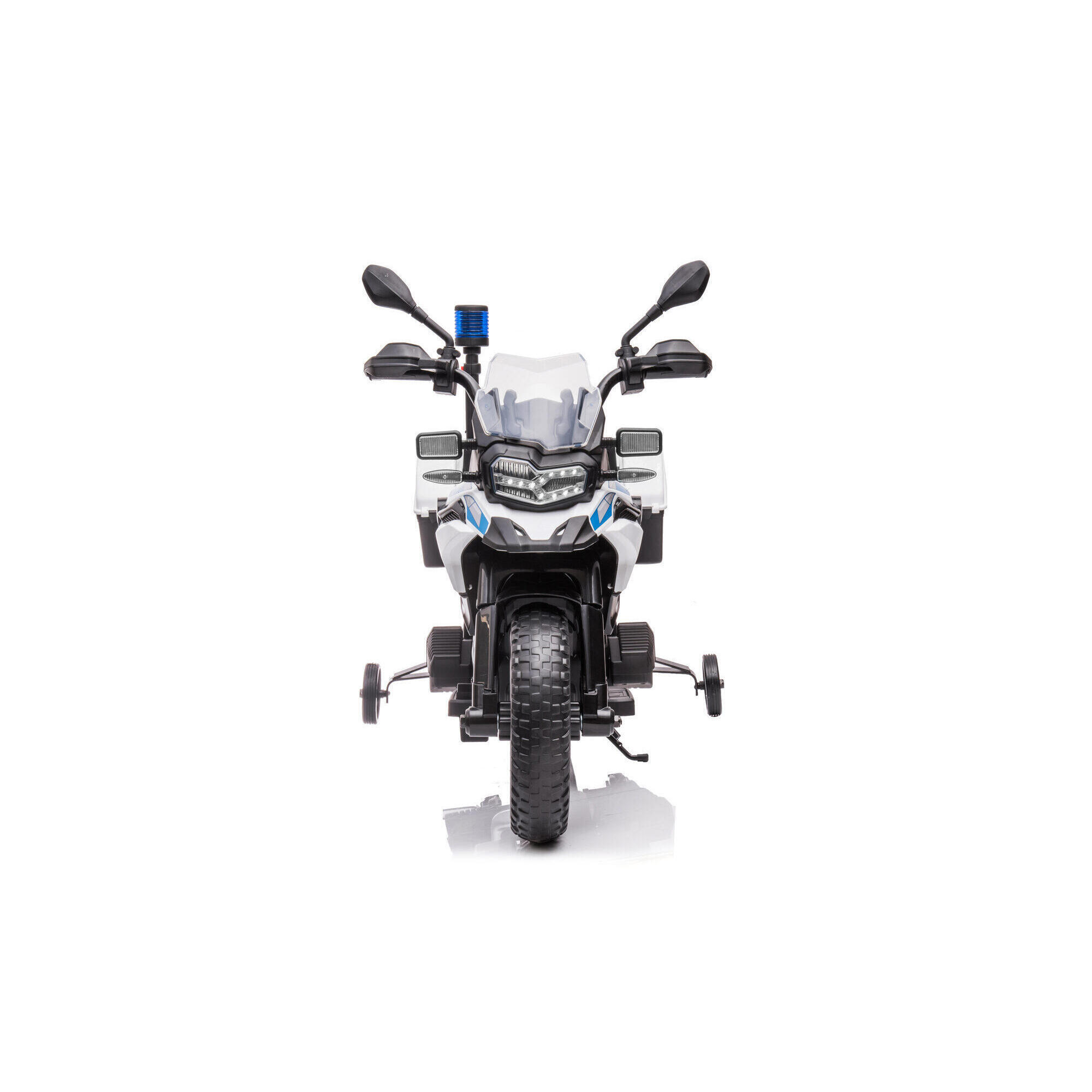 NETSPORTIQUE Dětská motorka BMW F850 GS Police - Elektrická motorka (3-8 let)