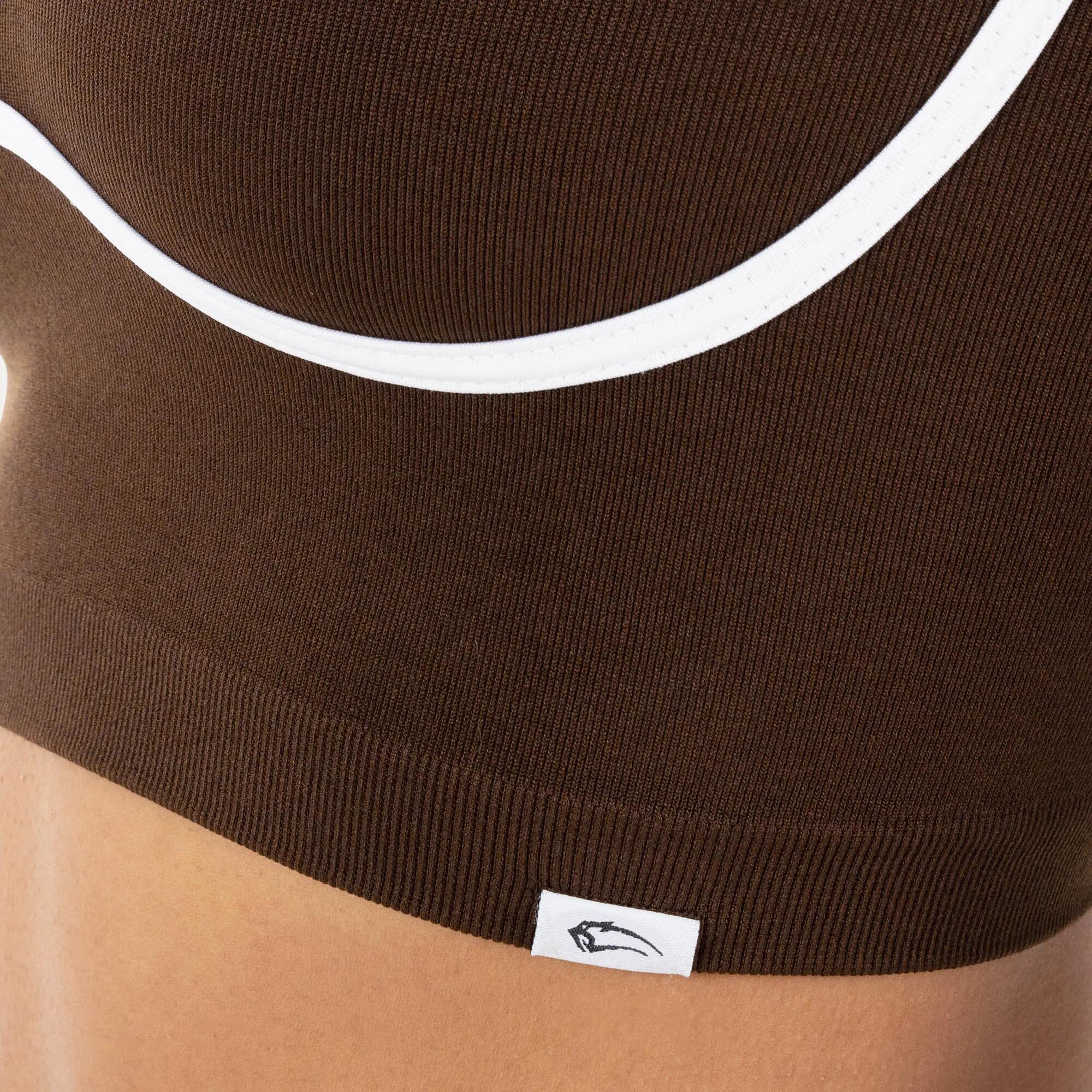 Damen Sport BH Calen Braun 5/6