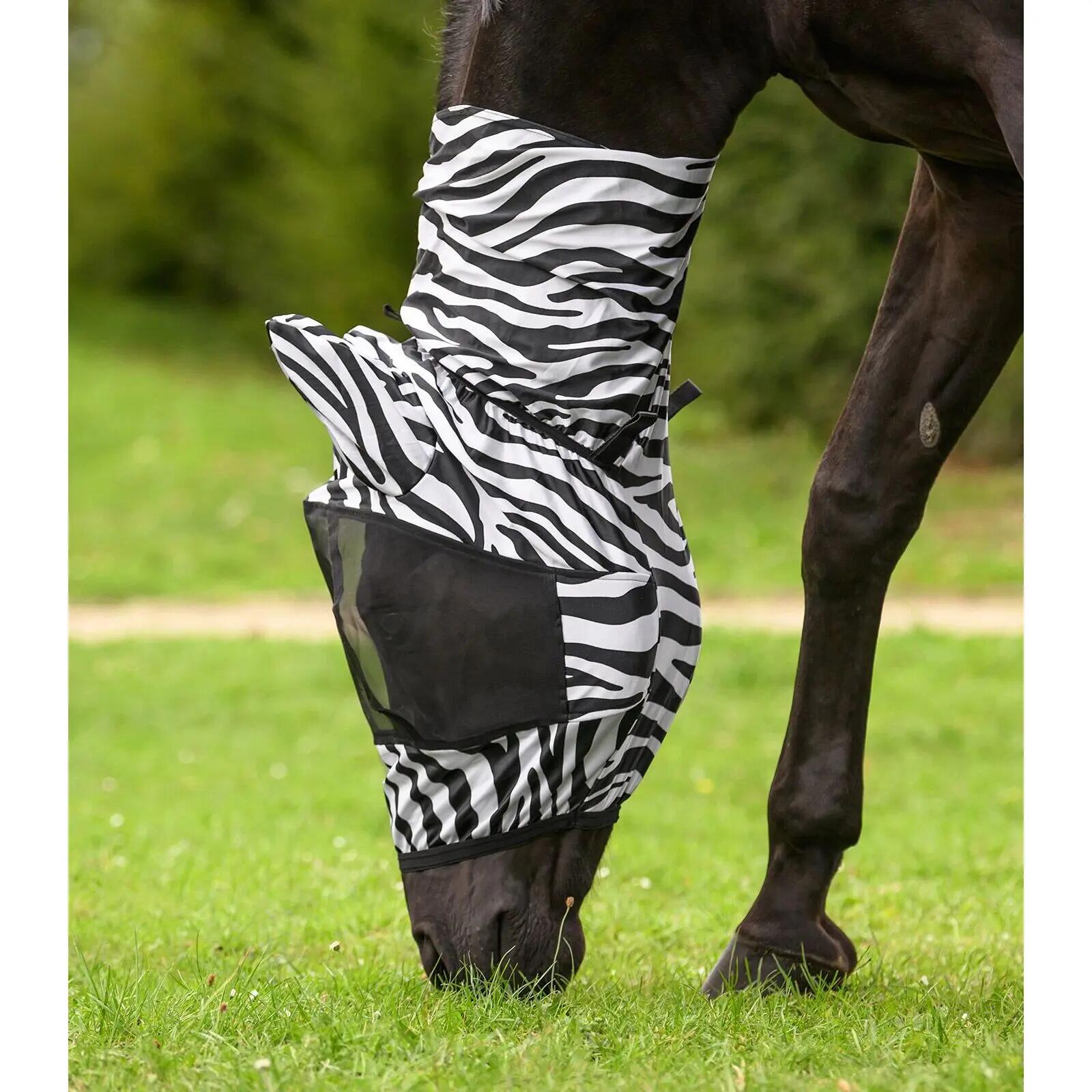 Maschera antimosche Waldhausen Zebra 3/5