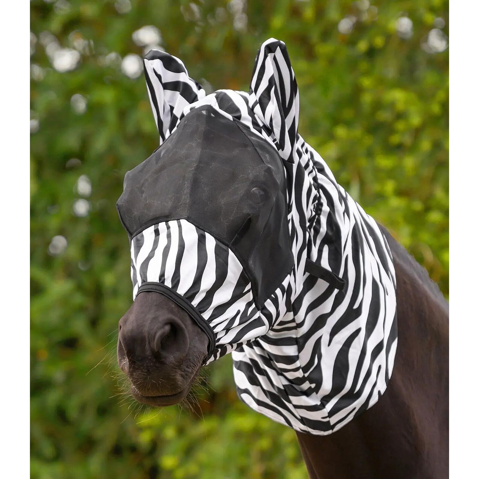 Maschera antimosche Waldhausen Zebra 2/5