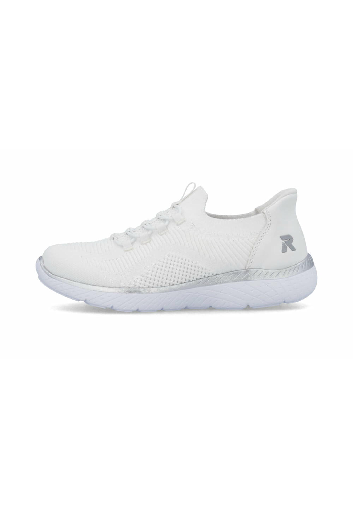 Rieker Damen Sneaker Low  Sneaker  M5066-80 Weiß 3/5