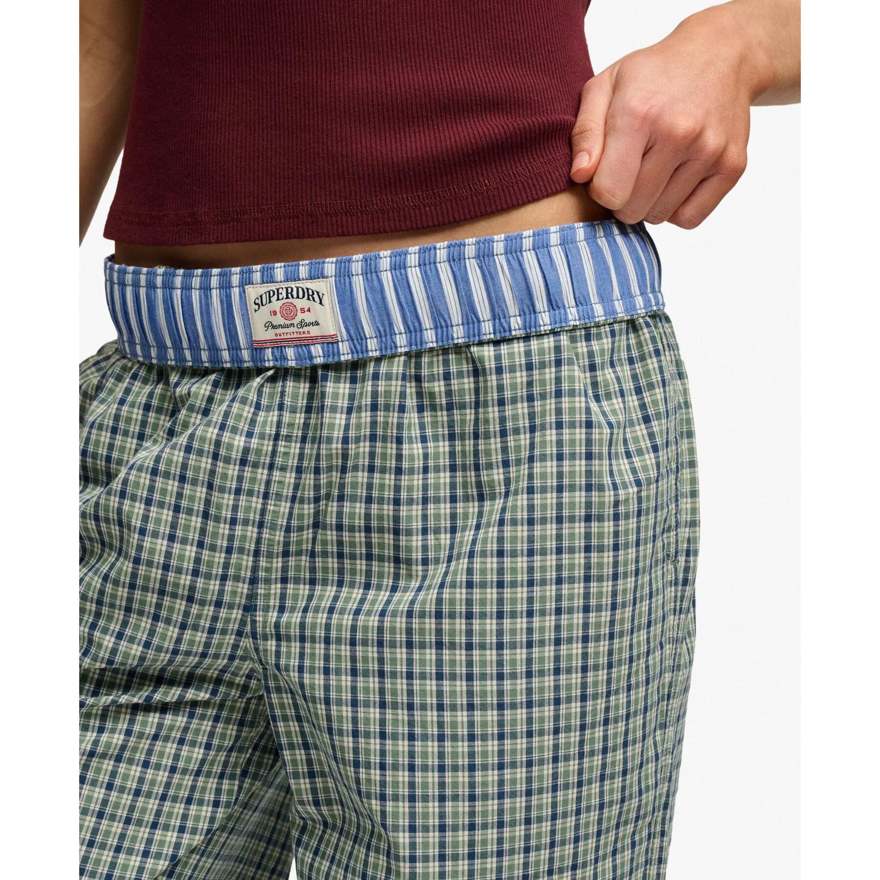 Pantaloni da donna Superdry Mini Check 6/7