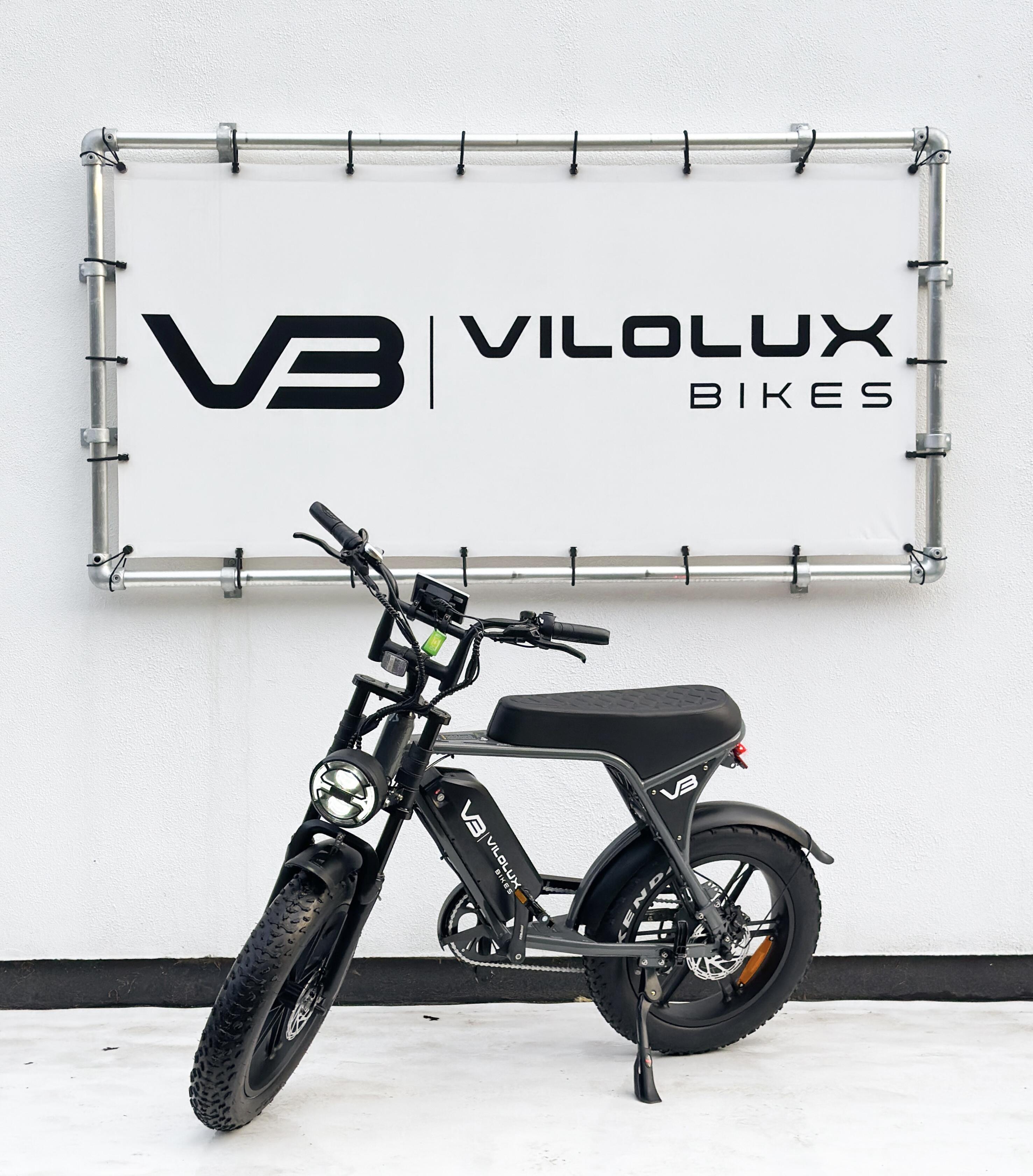 **Fatbike V8/C80 PRO – Gris– Livré prêt à rouler** 2/3