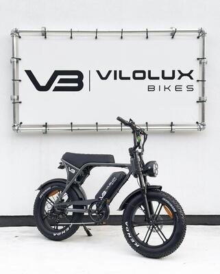 Fatbike v8/c80 pro - zwart - rijklaar geleverd