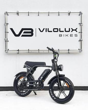 Fatbike V8/C80 PRO - GRIJS - Rijklaar geleverd