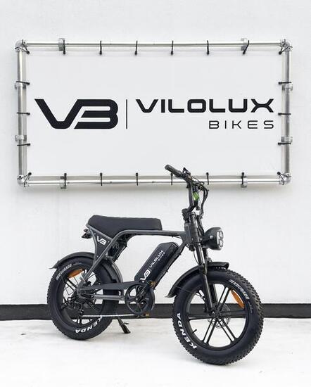 Fatbike V8/C80 PRO - GRIJS - Rijklaar geleverd