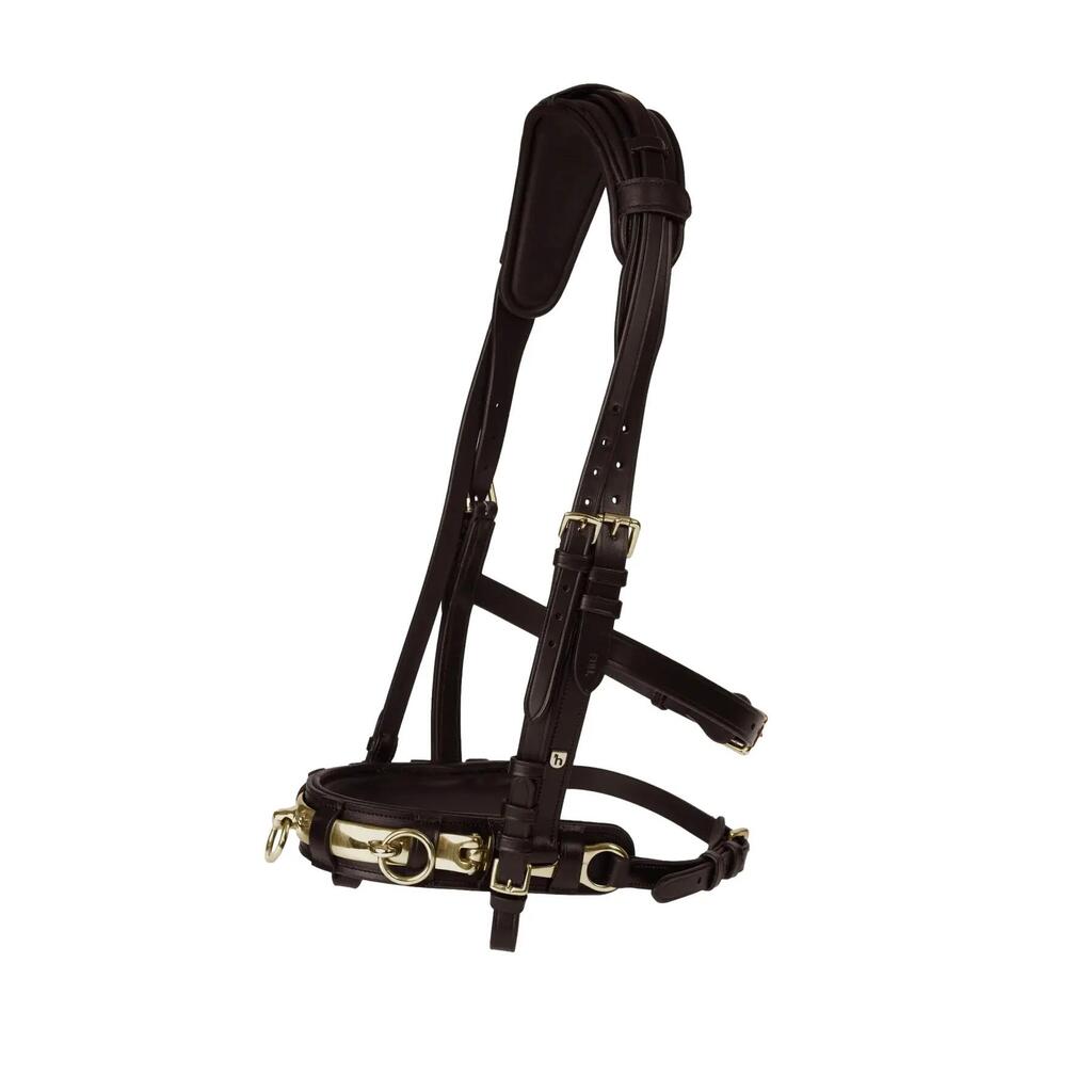 Leather Cavesson Horze