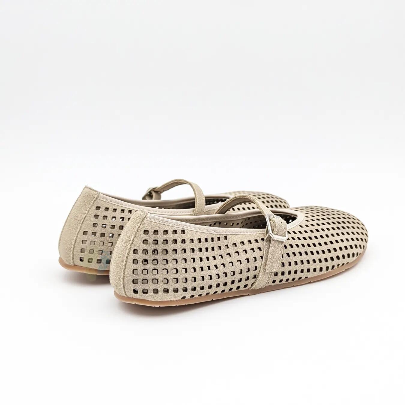 Coqueflex Mary Janes Barefoot Crosta Pedra - Tamanho 39 3/5