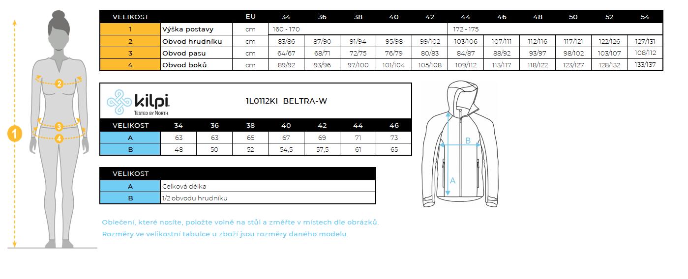 Veste softshell pour femme Kilpi BELTRA-W 7/7
