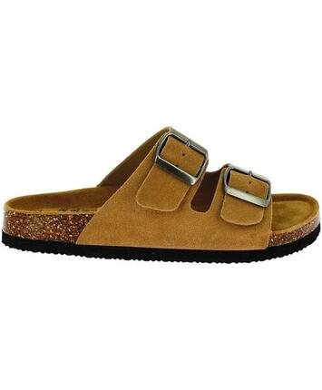 Sandales Cuir à 2 Brides Femme Elementerre Sandalma 36 Beige