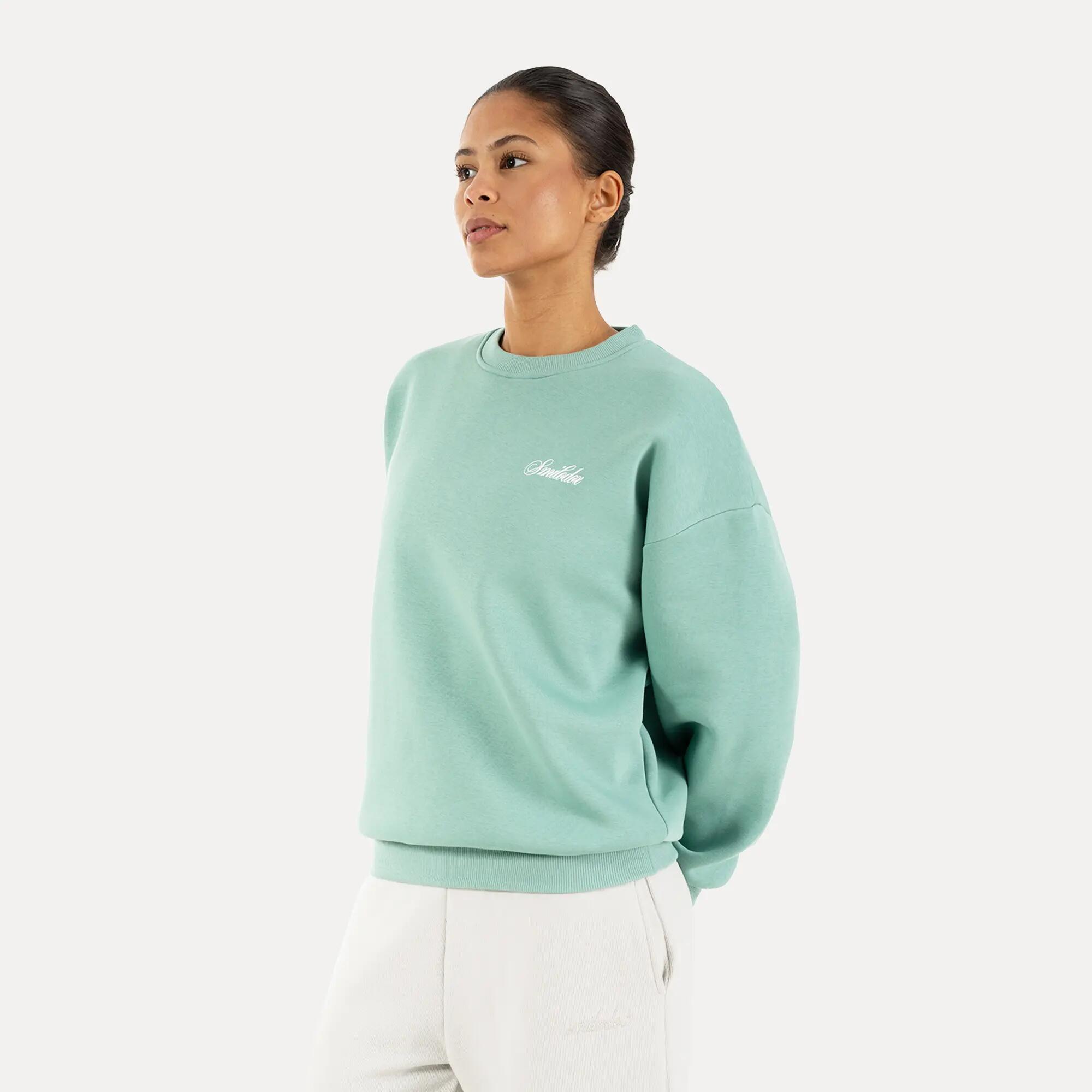 Damen Sweatshirt Feyd Grün 2/6