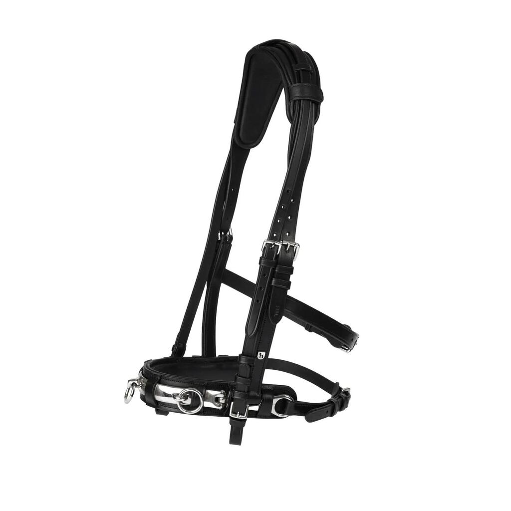 Leather Cavesson Horze