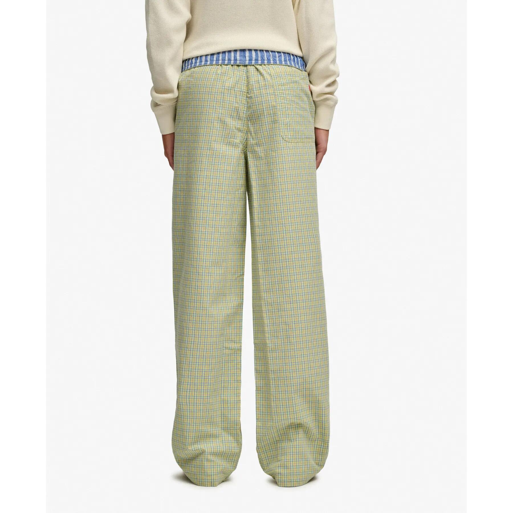 Pantaloni da donna Superdry Mini Check 3/7
