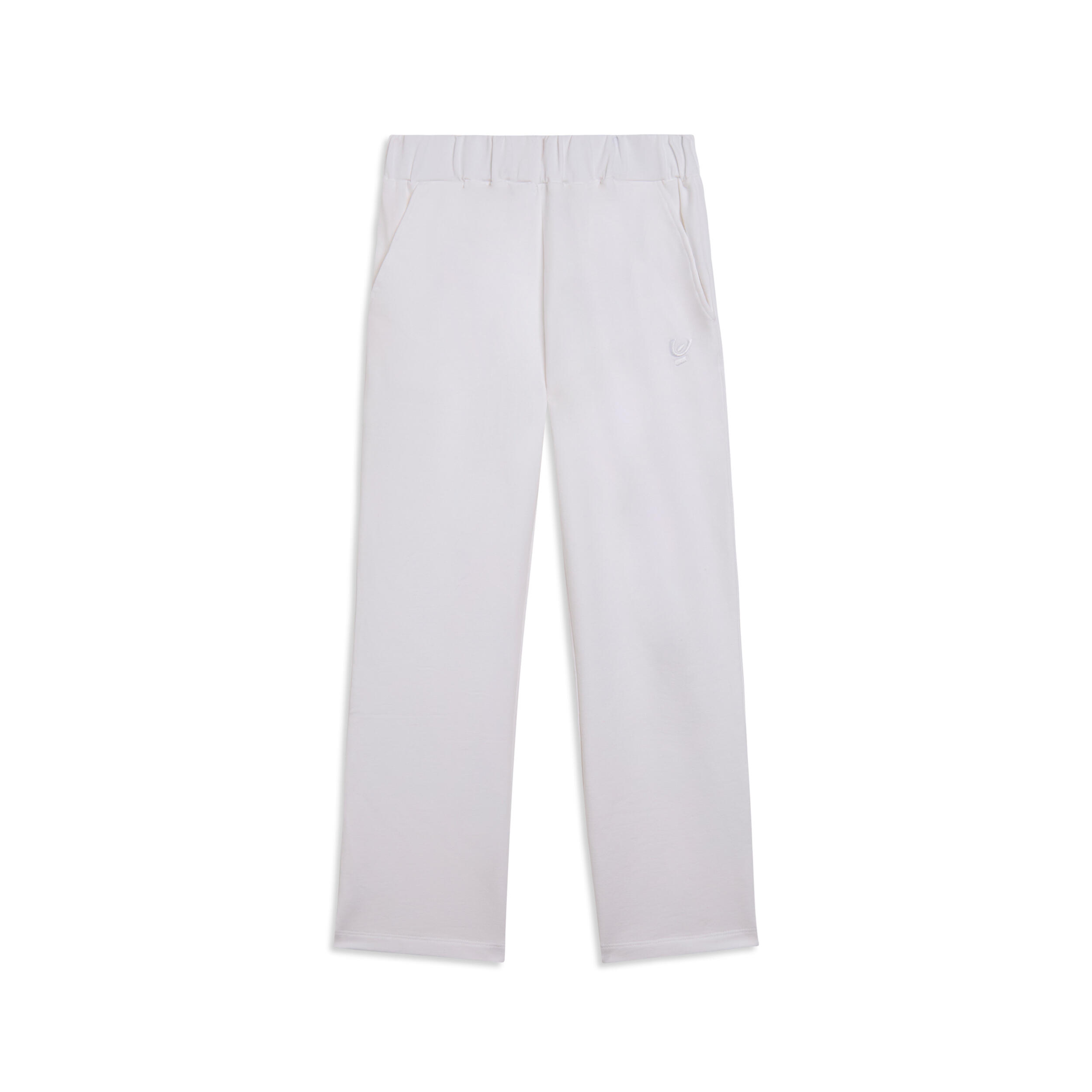 Pantaloni sportivi a gamba dritta da bambina e ragazza 1/4