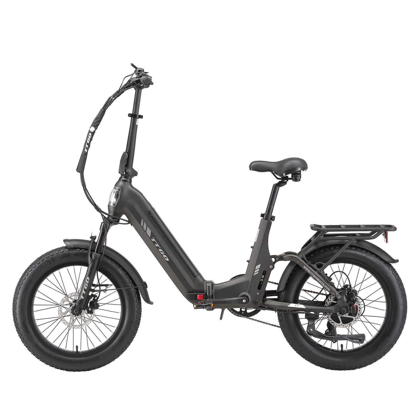 E-Bike urbană pentru adulți TTGO F7 motor 250W 70N·m anvelope late 20