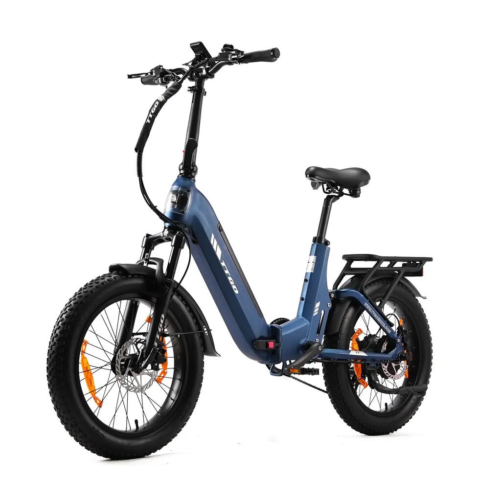 Elektrický bicykel pre dospelých F7, plášte 20" x 3,0", batéria 48V 15Ah, 250W.
