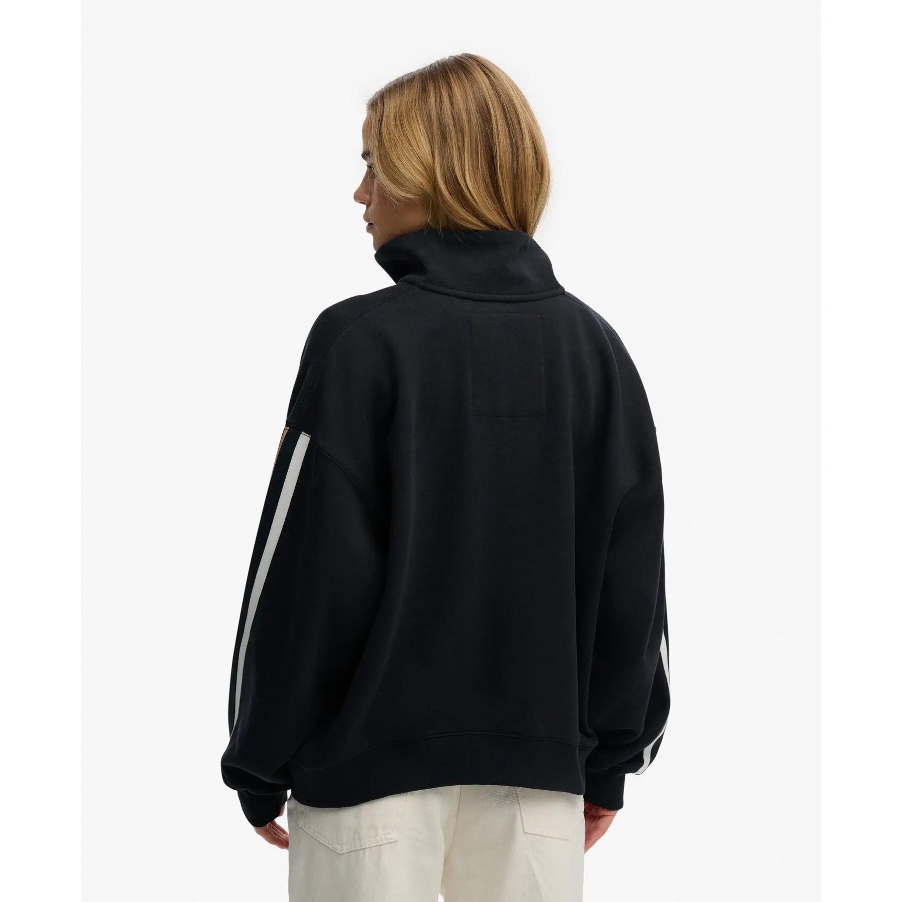 Sweatshirt 1/2 zip femme Superdry Country Club 4/6