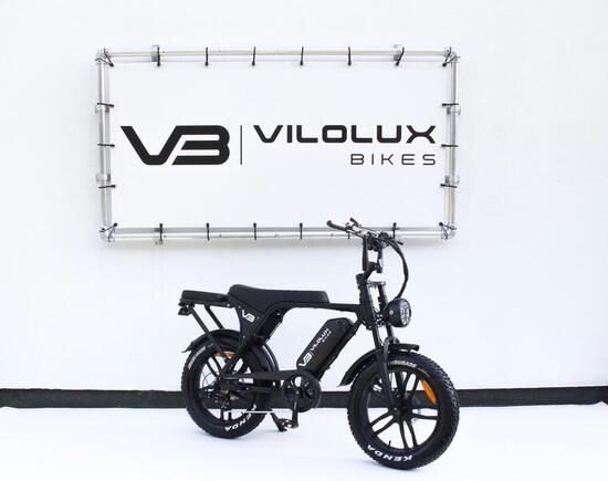 Fatbike V8/C80 PRO met achterzit - ZWART - Rijklaar geleverd