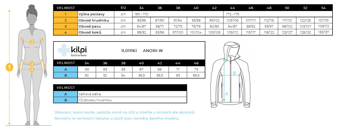 Giacca da running ultraleggera da donna Kilpi ANORI-W 7/7