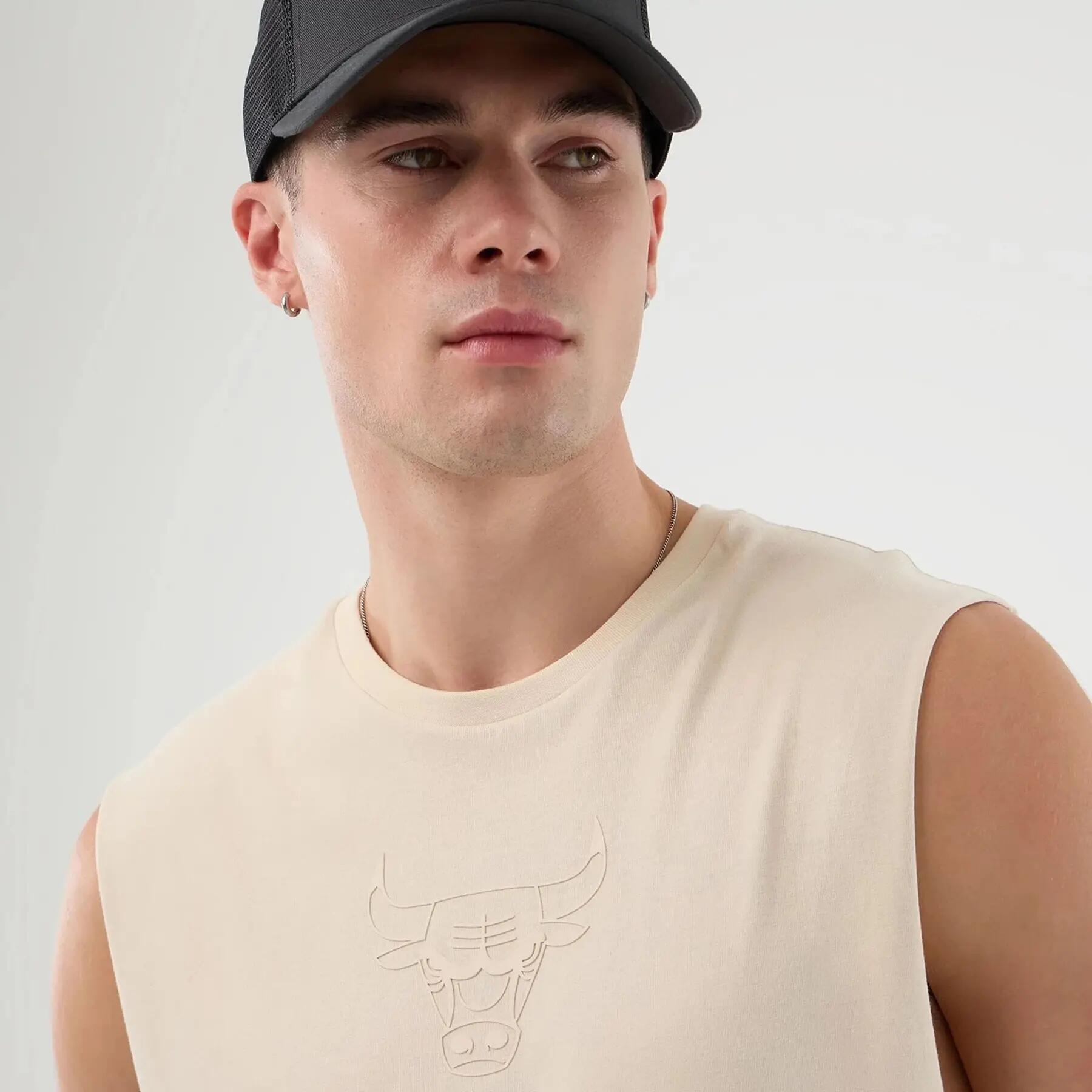 T-shirt sem mangas Chicago Bulls New Era NBA Core Plus 2/4