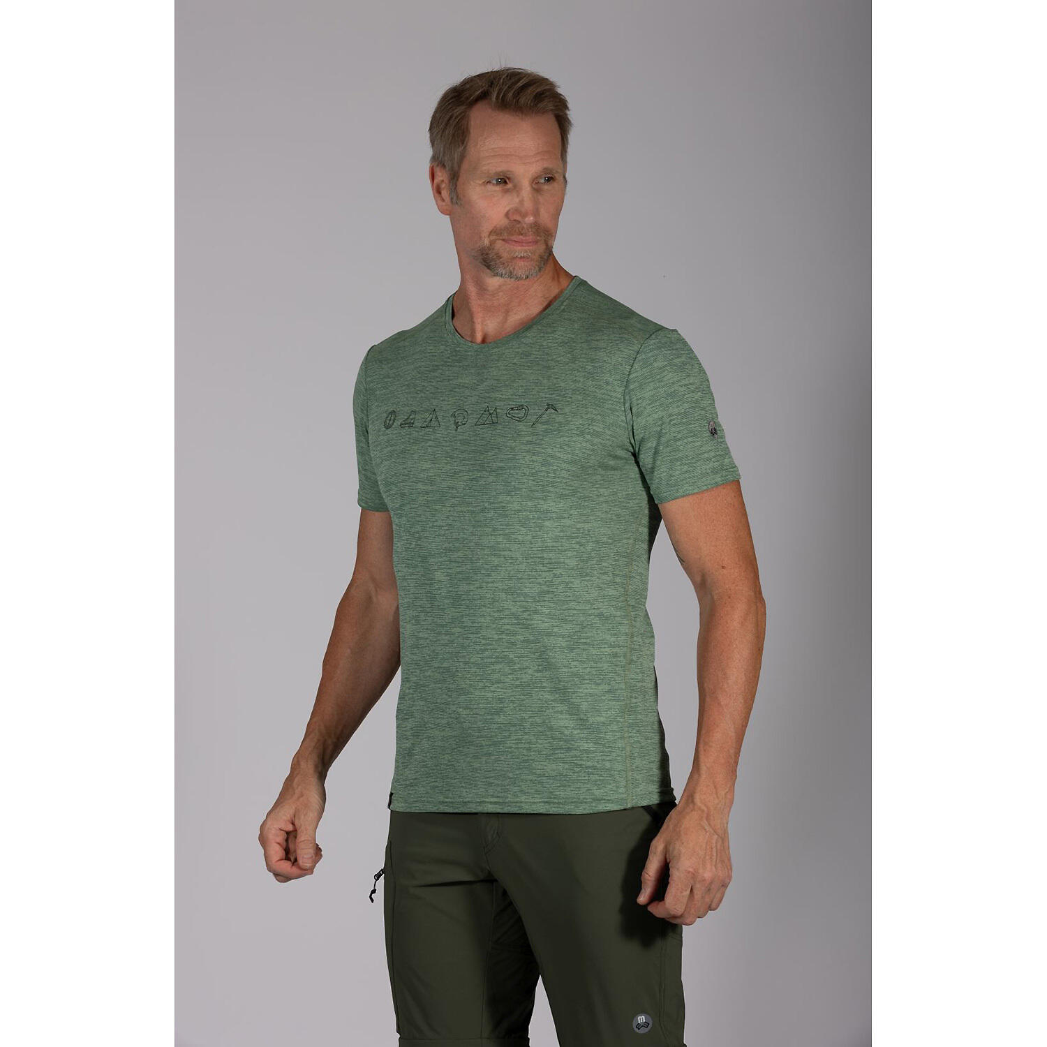 Herren T-Shirt Grinberg fresh 3/4