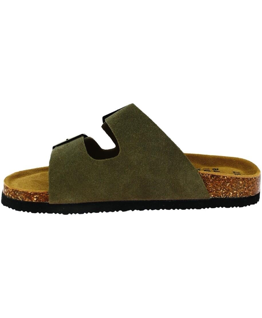 Sandales Cuir à 2 Brides Homme Elementerre Sandalma 41 Kaki 4/6