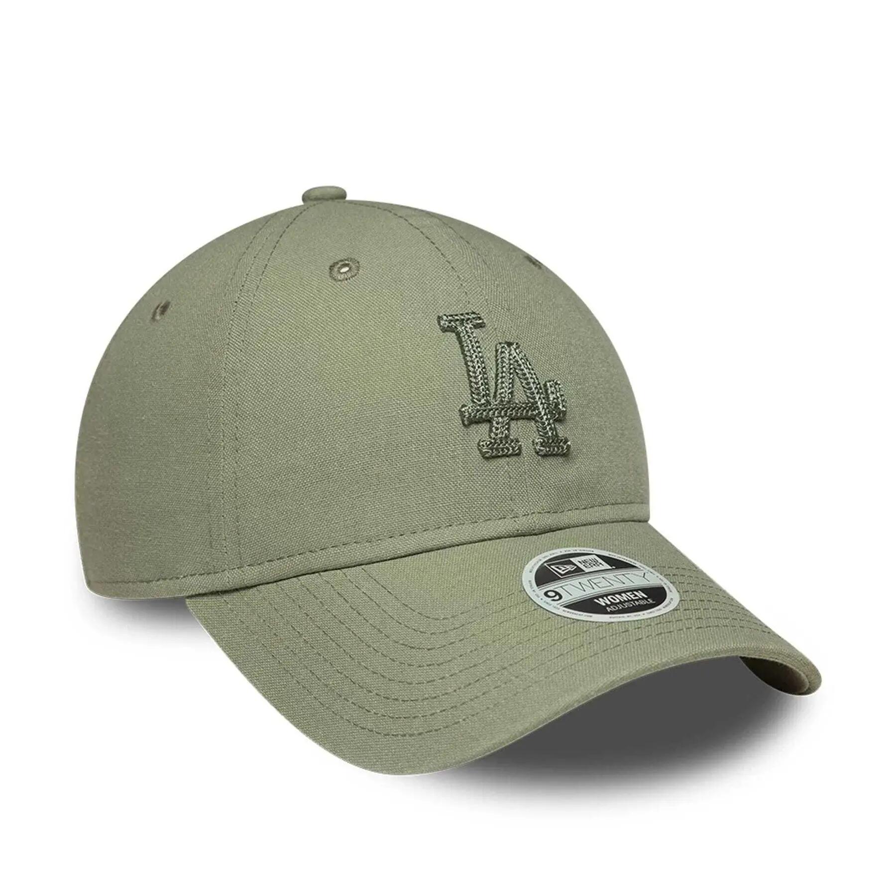 Boné de beisebol feminino Los Angeles Dodgers New Era 9Twenty 3/5