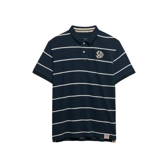 Koszulka polo w paski Superdry Vintage