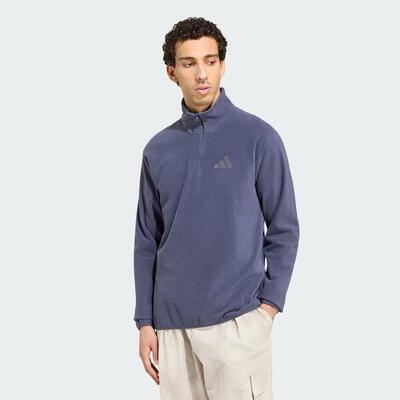 Terrex multi essentials fleece jack met halflange rits
