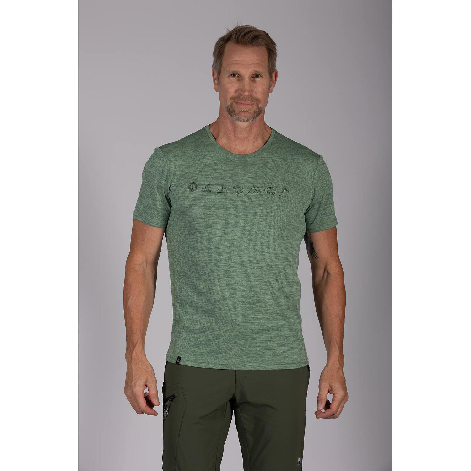 Herren T-Shirt Grinberg fresh 2/4