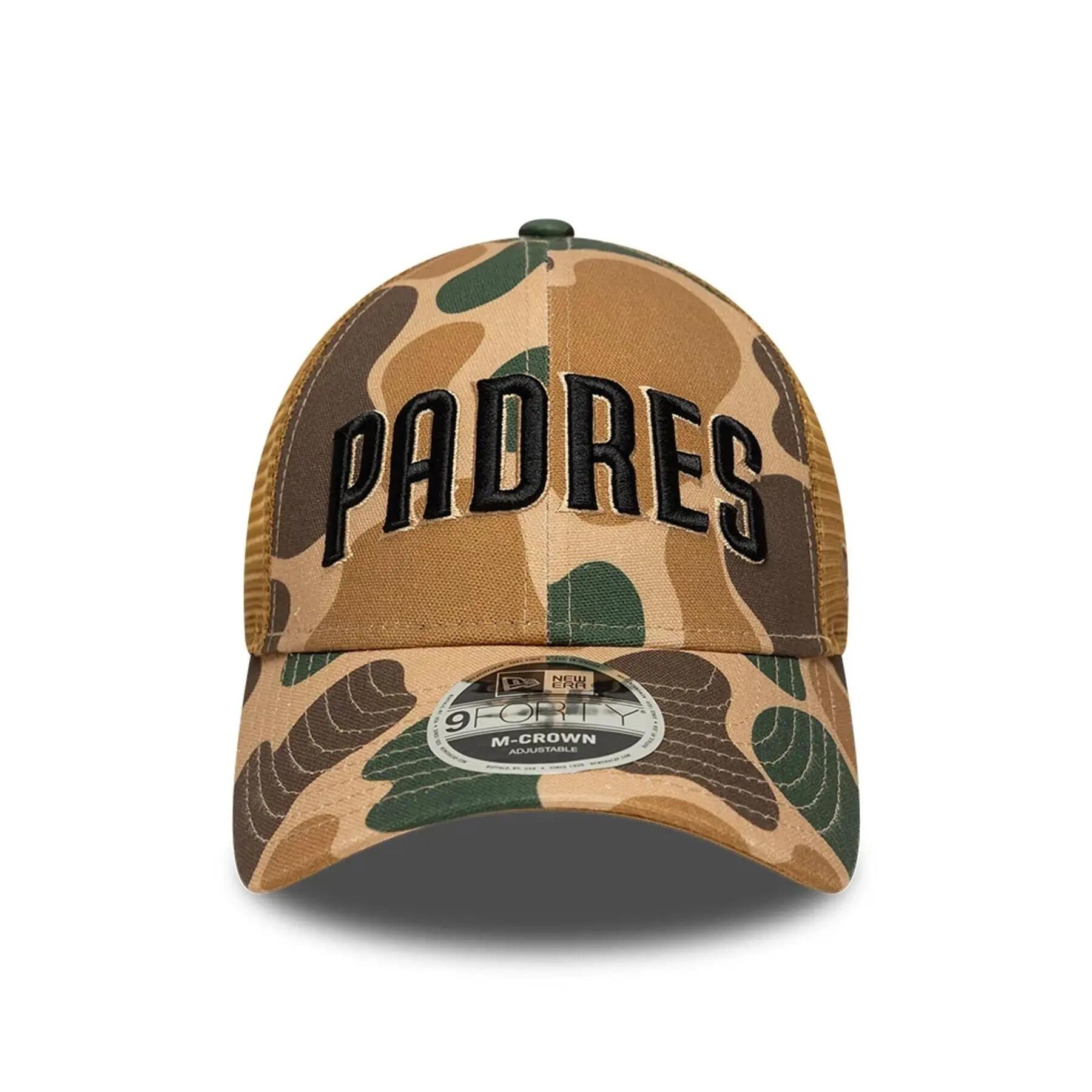 Casquette trucker San Diego Padres New Era 9Forty Wordmark 3/5