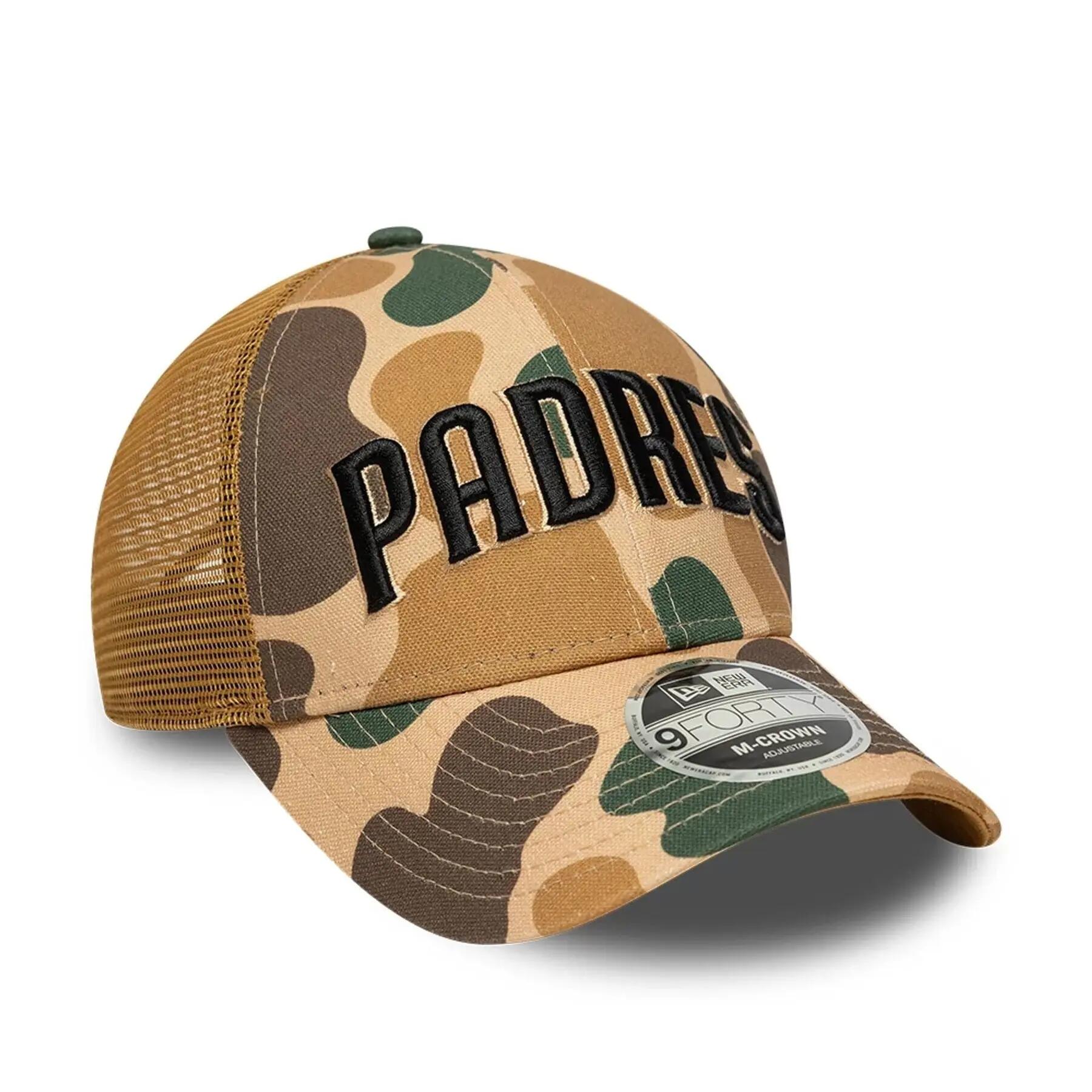 Casquette trucker San Diego Padres New Era 9Forty Wordmark 2/5