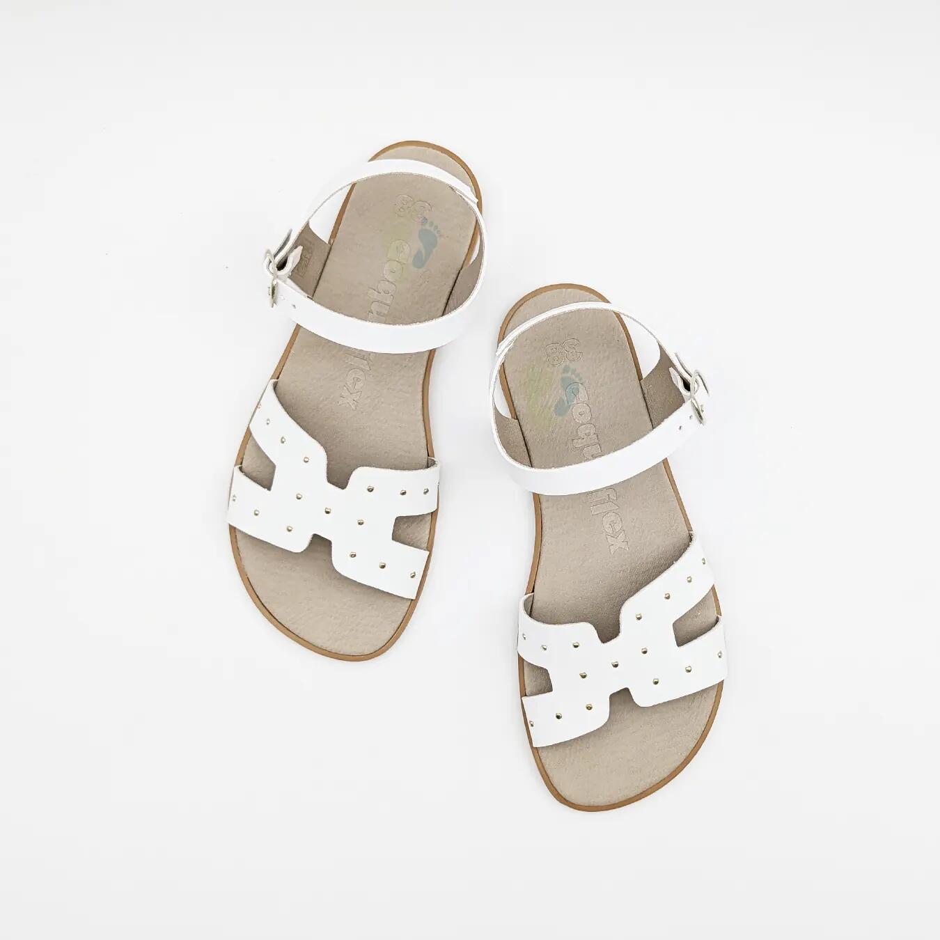 Coqueflex Sandalias Barefoot Blanco - Talla 41 3/7