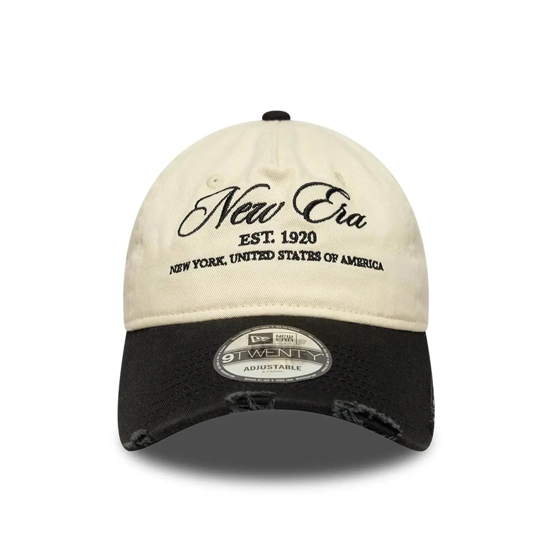 Boné de basebol New Era 9Twenty Wash Distress 2/5