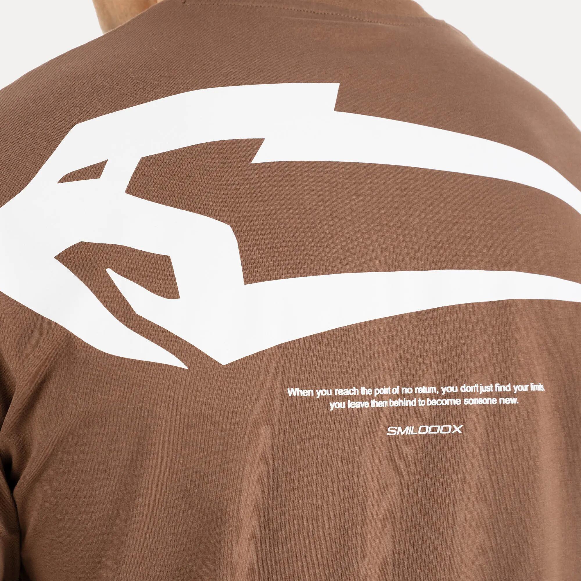 Herren T-Shirt Tane Braun 5/6