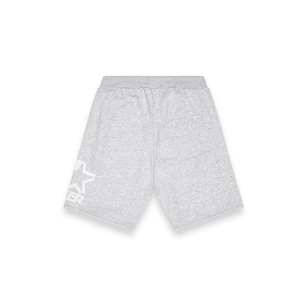 Bermuda iconic taglio vivo GRIGIO MELANGE 2/2