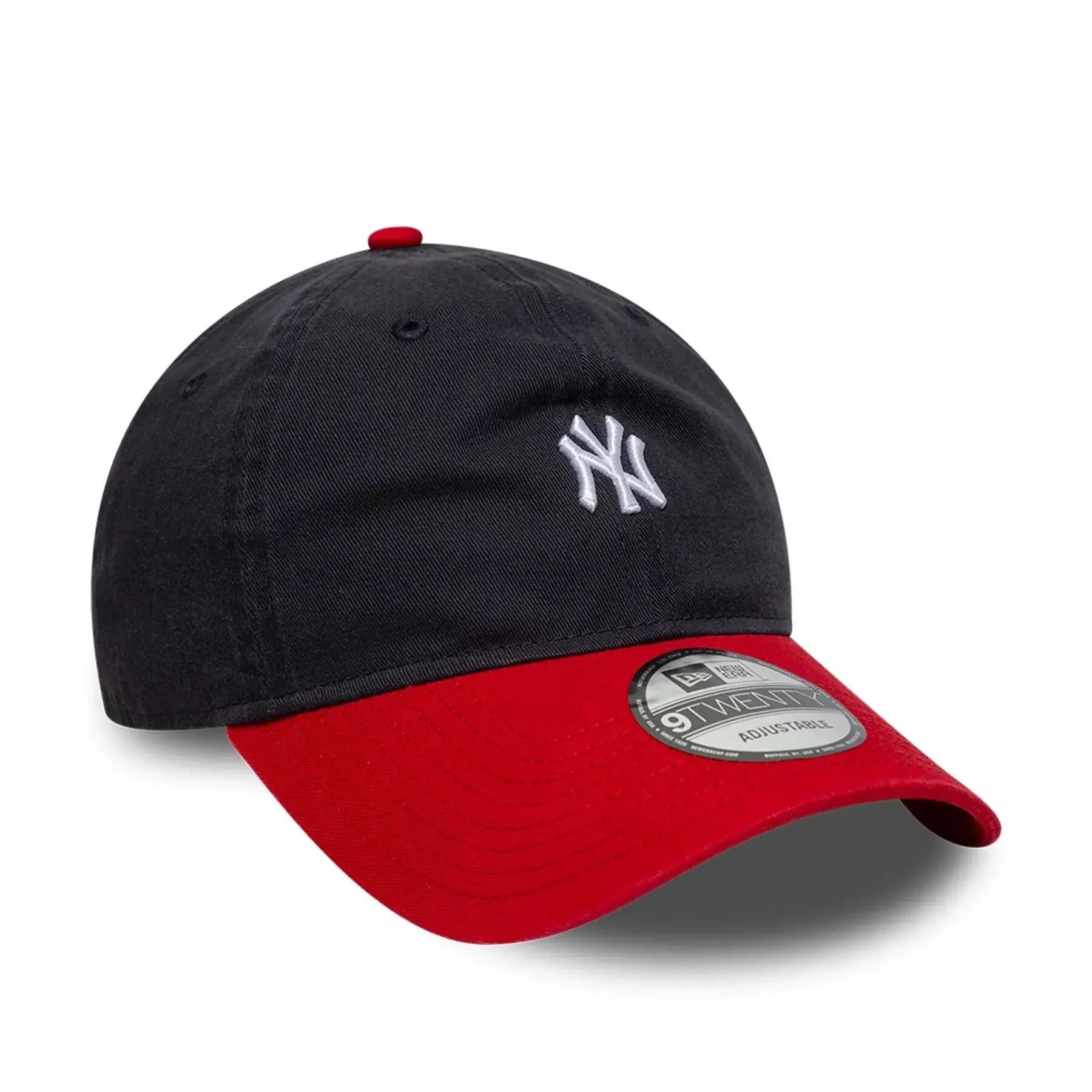Gorra de béisbol de los New York Yankees New Era 9Twenty Mini Washed Contrast 2/5