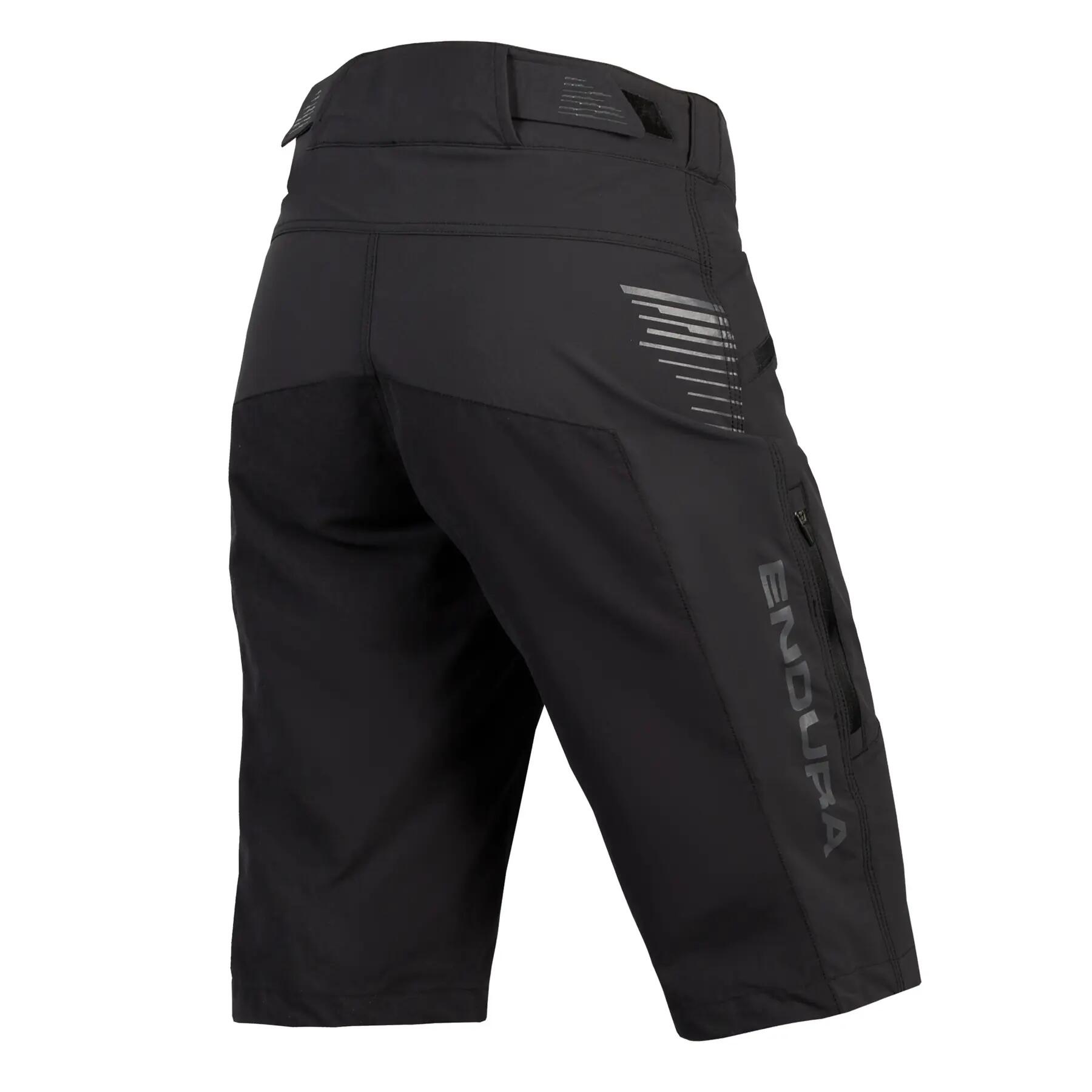 Endura SingleTrack II Short Mulheres Pretas 2/3